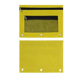 3-Ring Binder Pencil Pouch w/Zipper