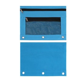 3-Ring Binder Pencil Pouch w/Zipper