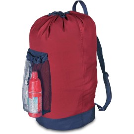 Laundry Backpack W/  Mesh Pocket