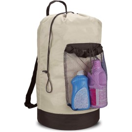 Laundry Backpack W/  Mesh Pocket