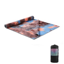 Non Slip Tie-Dye Yoga Towel