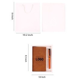 Customized creative office notebook with gift box