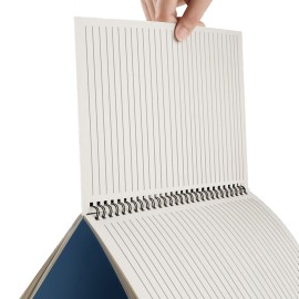 a4 soft cover coil loose leaf notebook