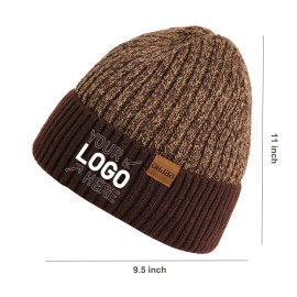 Autumn and winter neutral European and American solid color warm hat