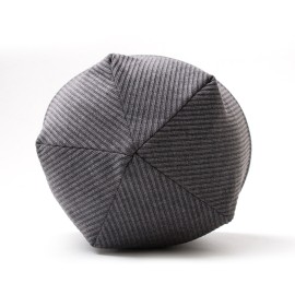 Windproof solid color fleece knitted hat