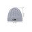 Pure wool knitted hat men's three-dimensional hat