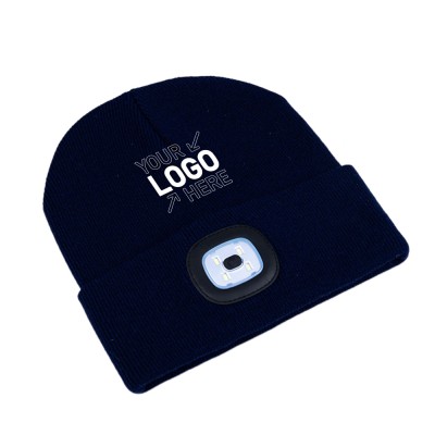 LED glow-in-the-dark hat
