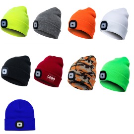 LED glow-in-the-dark hat