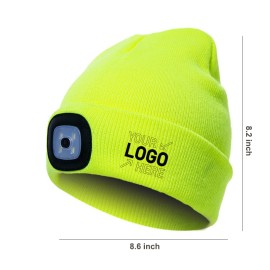 LED glow-in-the-dark hat