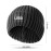 Men's knitted hat solid color warm beanie
