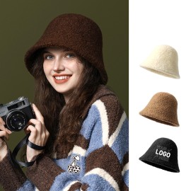 Winter fisherman hat women's windproof warm cashmere hat