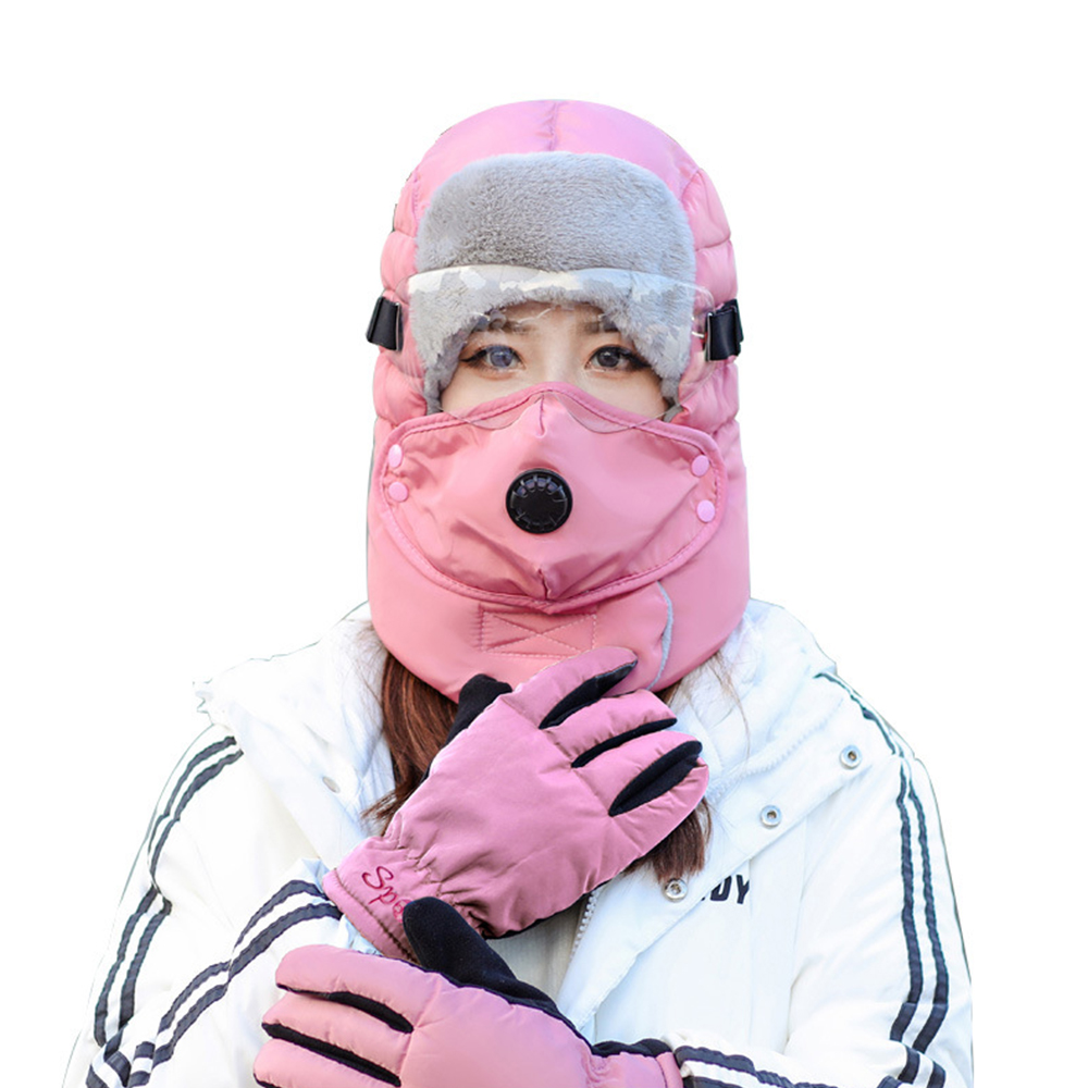 Cycling windproof thickened warm cotton hat