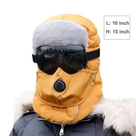 Cycling windproof thickened warm cotton hat