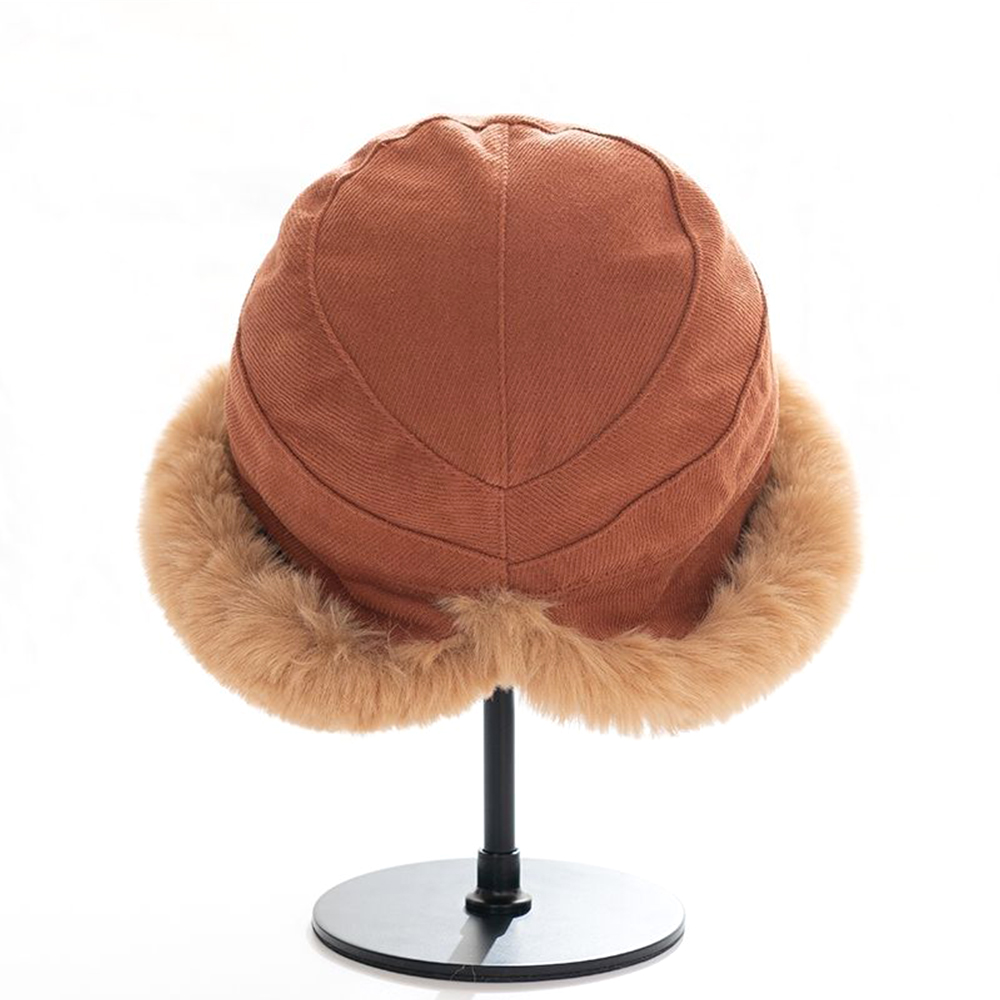 fisherman hat plus velvet casual hat