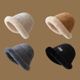 fisherman hat plus velvet casual hat