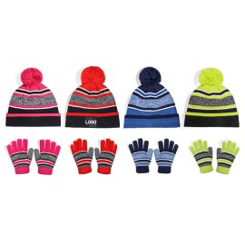 Children's hat and gloves set of two