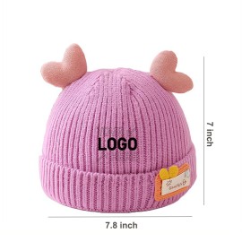Newborn baby woolen knitted hat