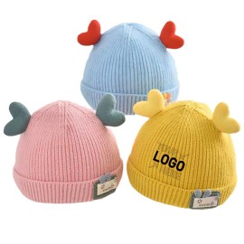 Newborn baby woolen knitted hat