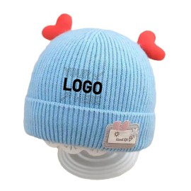Newborn baby woolen knitted hat