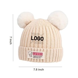 Newborn baby woolen knitted hat
