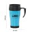 Double layer plastic car cup