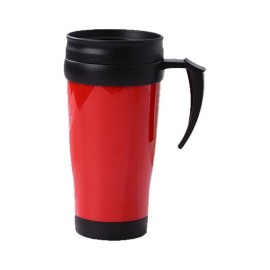 Double layer plastic car cup