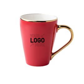 Gold-plated light luxury coffee cup