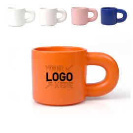 Color glazed porcelain cup
