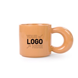 Color glazed porcelain cup