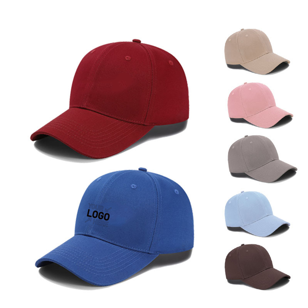 Pure cotton blank advertising cap