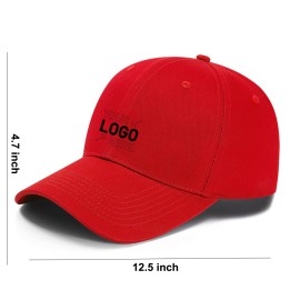 Pure cotton blank advertising cap