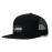 Breathable trucker flat brim hip hop mesh hat