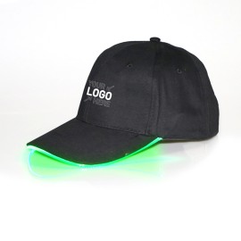 Fiber Optic Luminous Hiking Visor LED Baseball Hat