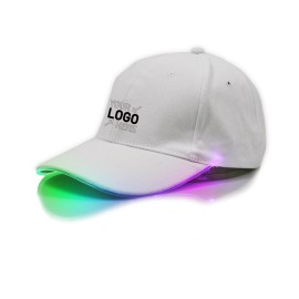 Fiber Optic Luminous Hiking Visor LED Baseball Hat