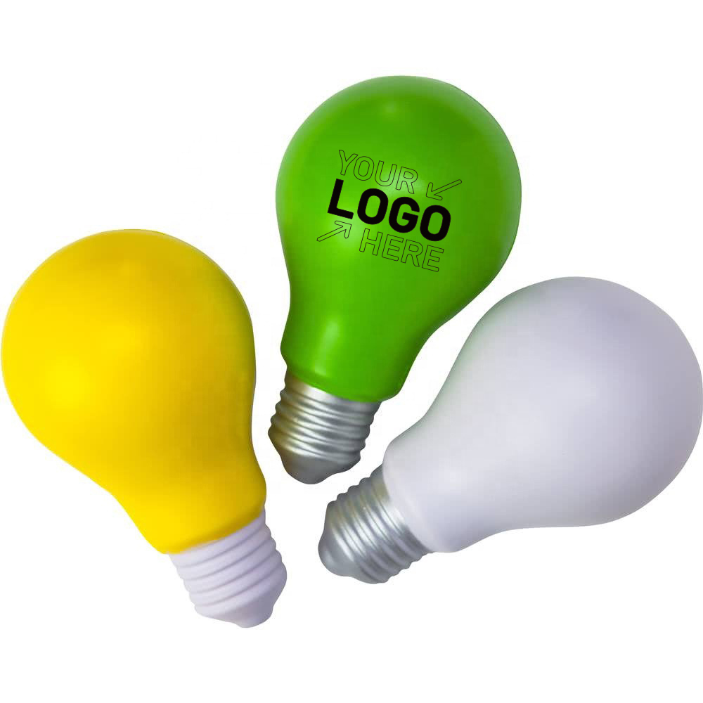 Light bulb stress ball