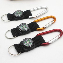5 Cm Carabiner with Compass