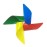 4 Leaves Plastic Promo Pinwheel With Stick