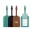 pu luggage tag