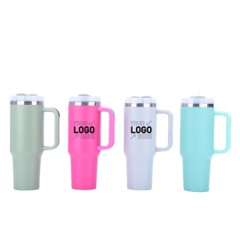 CarTumbler Mug with Straw
 cup