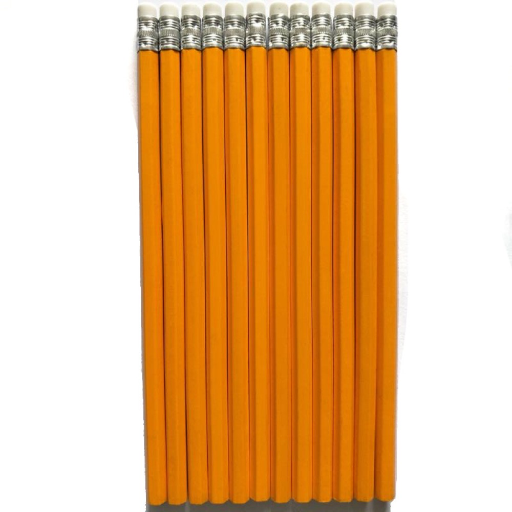 Long Golf Pencil with Eraser
