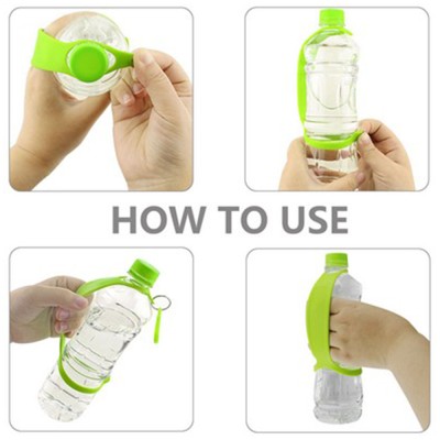 Silicone Bottle Carrier Grip Sleeve