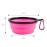 Folding bowl for pet supplies