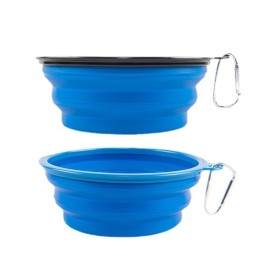 Folding bowl for pet supplies
