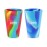 16 oz colorful tie dye silicone cup/travel cup