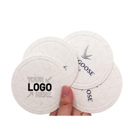 Absorbent paper coaster
