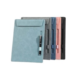 A4 Leather Clipboard Folder