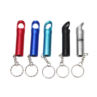 Mini LED Torch Keychain Bottle Opener