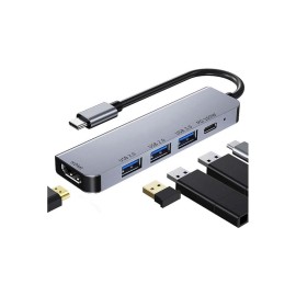 5 in 1 USB Type-c Multiport Digital AV Adapter